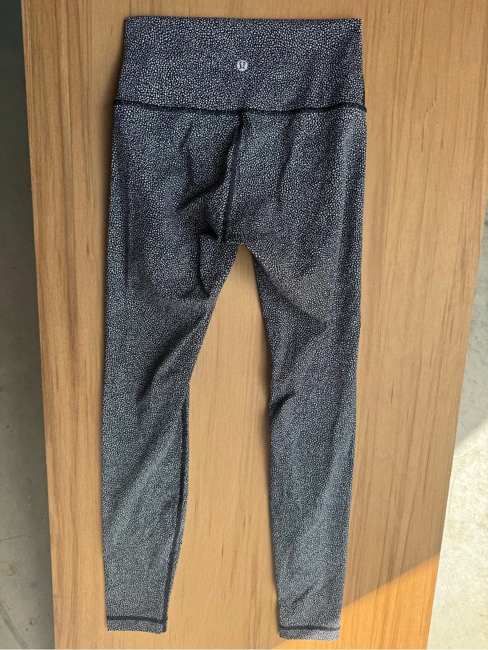 lululemon athletica Black Speckled Leggings